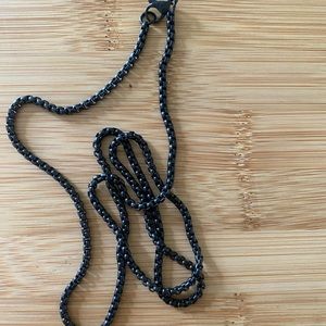 David Yurman box chain necklace, 2.7mm